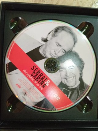 Caja Serrat & Sabina CD+DVD + Libreto