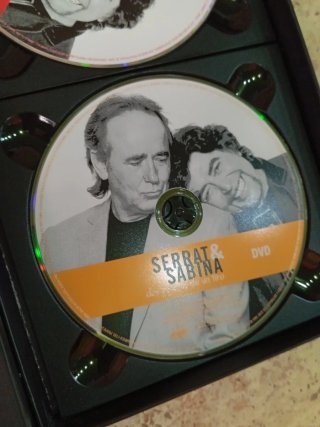 Caja Serrat & Sabina CD+DVD + Libreto