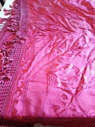 Copriletto Vintage Rosso Scuro 230x280