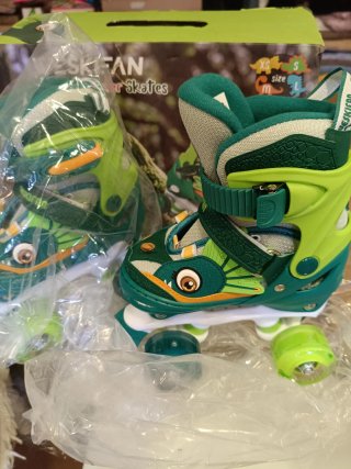 Patines Infantiles Verdes y Naranjas