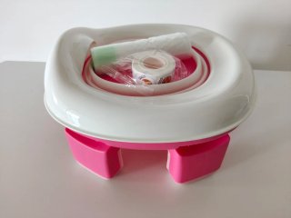 Nuevo a estrenar: Orinal Portátil Plegable 2 en 1
