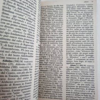 Cognomi e nomi d'Italia Emidio De Felice Epoca '87