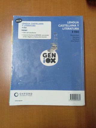 Lengua castellana y literatura Geniox
