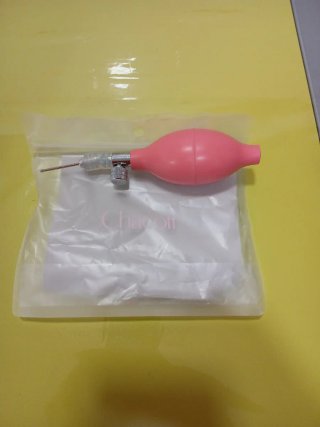 Inchador para pelota de gimnasia rítmica chacott.