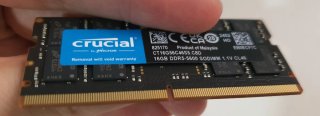 Memoria RAM Crucial DDR5 16GB 5600MHz