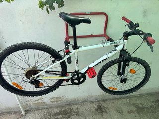 Bicicleta B'TWIN Rockrider  300 Blanca