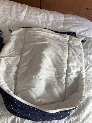 Saco para silla de bebé con lunares