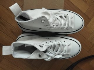 Botín blanco Converse talla 39