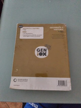 Geografia e Història, 4 ESO, Geniox