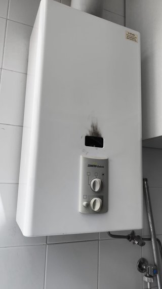 Calentador de gas 10l + bombona + pileta + grifo