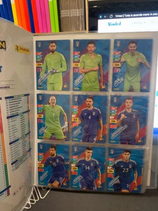 Album Card Azzurri Adrenalyn XL Esselunga