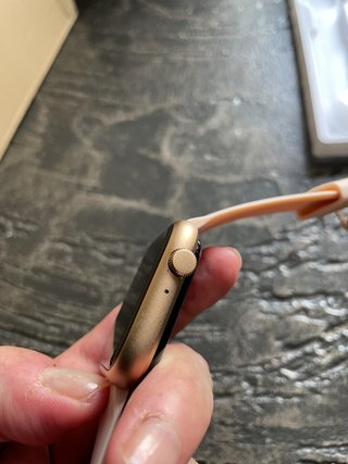 Smartwatch Rosa e Oro