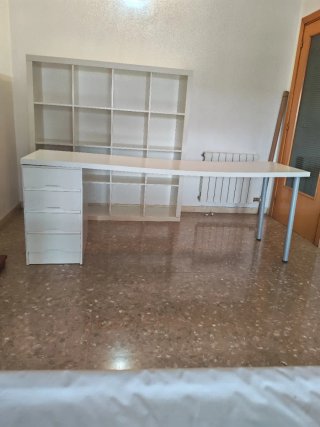 Scrivania Bianca Ikea Lagkapten con Cassettiera