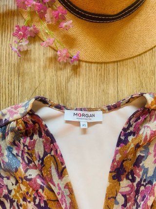 Blusa Morgan brillo T/34