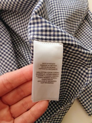 Camicia Ralph Lauren a quadri blu e bianchi
