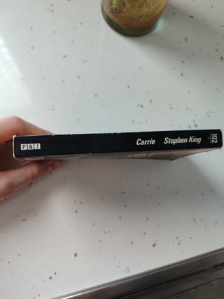 Antiguo Libro Carrie de Stephen king de 1974