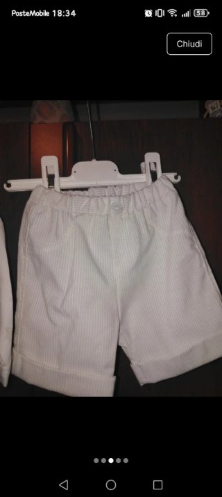 Completo elegante neonato Barcellino