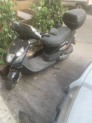 DAELIM Cordi 50 Scooter Negra