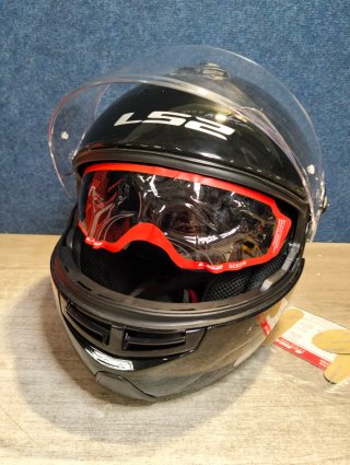 LS2 Casco integral STROBE FF325 SOLID M