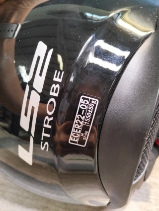 LS2 Casco integral STROBE FF325 SOLID M