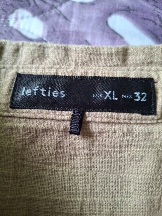 Camisa Leftis talla XL