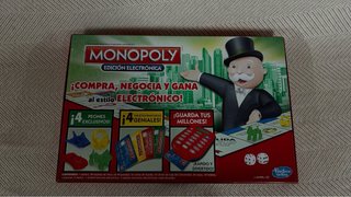 Monopoly Edición Electrónica Juego de Mesa