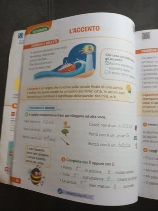 Verde prato, grammatica e scrittura