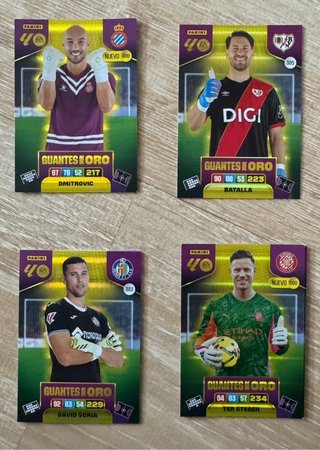 Cromos Panini Adrenalyn XL 25-26