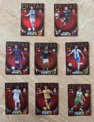 Cromos Panini Adrenalyn XL 25-26