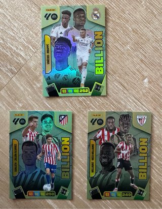 Cromos Panini Adrenalyn XL 25-26