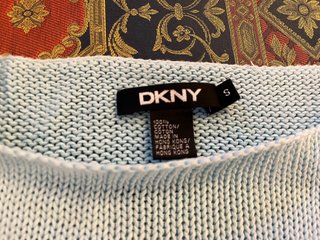 Top DKNY Azul Talla S