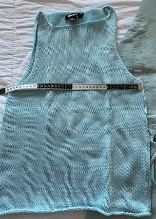 Top DKNY Azul Talla S