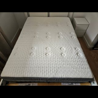 Cama Ikea SONGESAND + Colchón Nucol + N.Plumas