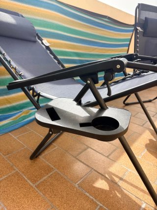 Confezione da 2 sedie sdraio da spiaggia o giardino