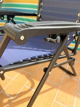 Confezione da 2 sedie sdraio da spiaggia o giardino