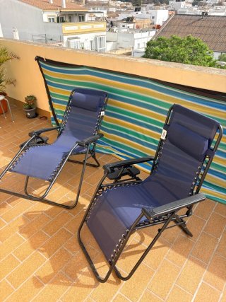 Confezione da 2 sedie sdraio da spiaggia o giardino