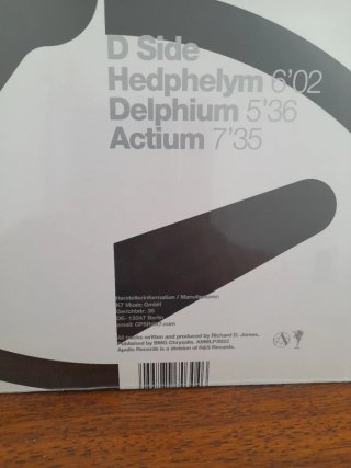 LP Aphex Twin Selected Ambient Works 85-92t 2xlp