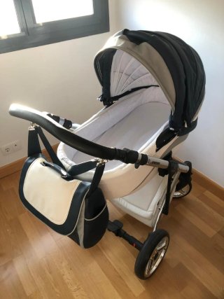 Carrito de bebé 3 piezas