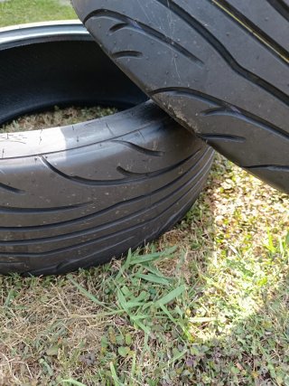 2 neumaticos semi slick Nankang 215/45 R18
