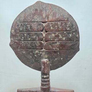 Scultura Africana Legno Akua'ba Ashanti Ghana XX S