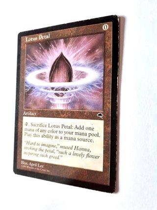 MTG Magic the Gathering Lotus Petal Tempest LP