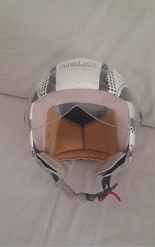 Casco Moto Vintage II Rayas