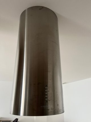 Campana Extractora Mepansa Cylindra Isla Inox