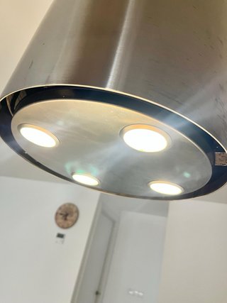 Campana Extractora Mepansa Cylindra Isla Inox