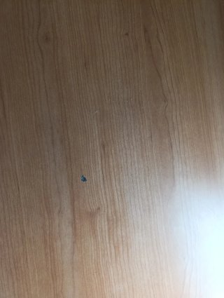 Escritorio 120cm extensible a 165cm morado