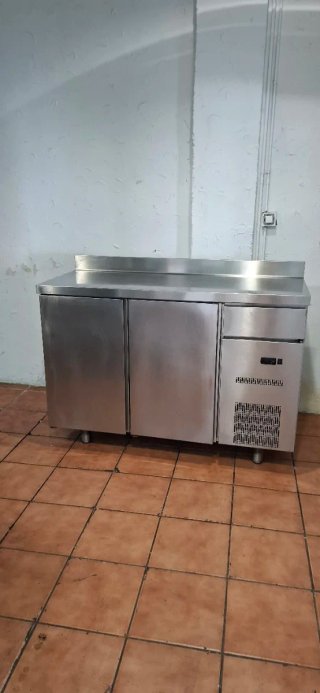 Bajo mostrador 2 puertas acero inoxidable