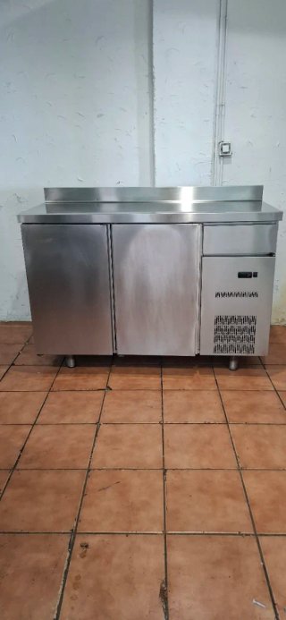 Bajo mostrador 2 puertas acero inoxidable