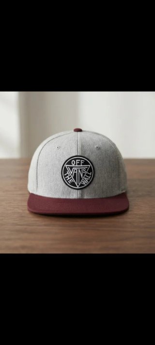 Gorra Vans Gris y Marrón