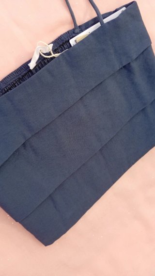 Mango top plisado T. Xs