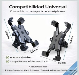 Soporte Móvil Bici/Moto Manillar